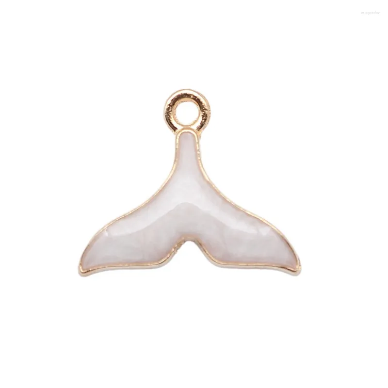 Ciondoli 10pcs/lotto coda di balena per gioielli che creano accessori donne