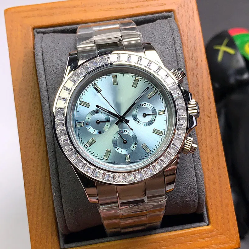 Mens Watch Automatic Mechanical Movement Designer Watches 40mm Bracelet Sapphire Fashion Waterproof Wristwatch Stainless Steel Wristband Montre De Luxe Gift