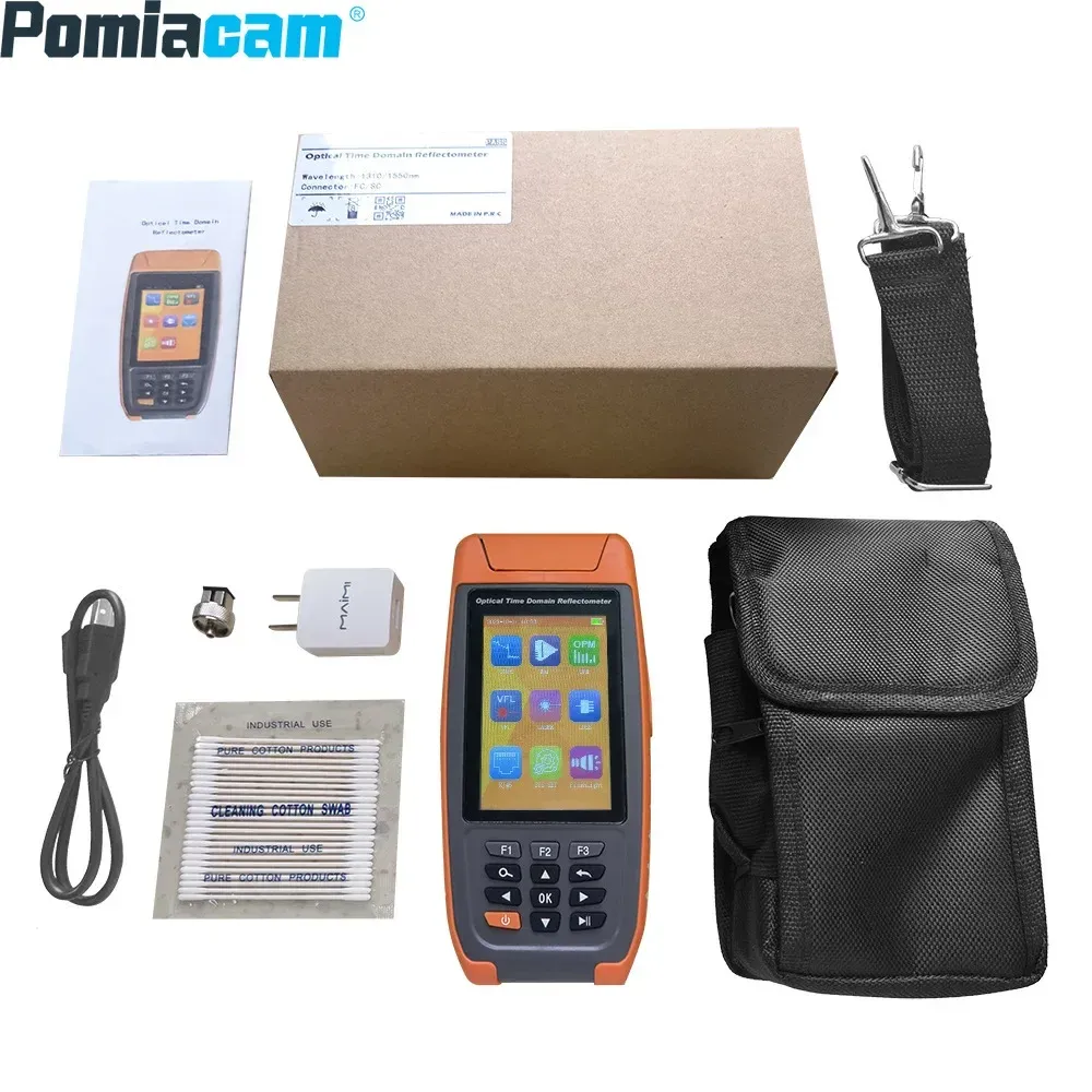 TM180 Optical Time Domain Reflectometer OTDR Breakpoint Obstacle Finder ...