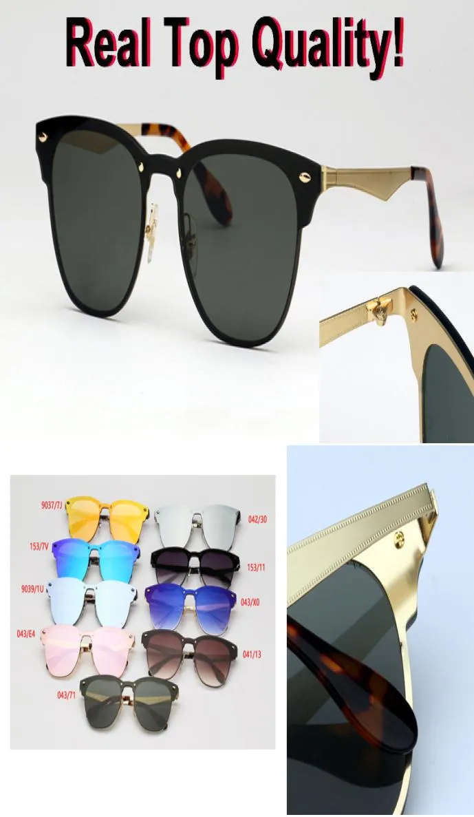 Fábrica Tendencia de moda completa 3576N Gafas de sol cuadradas de estilo Blaze