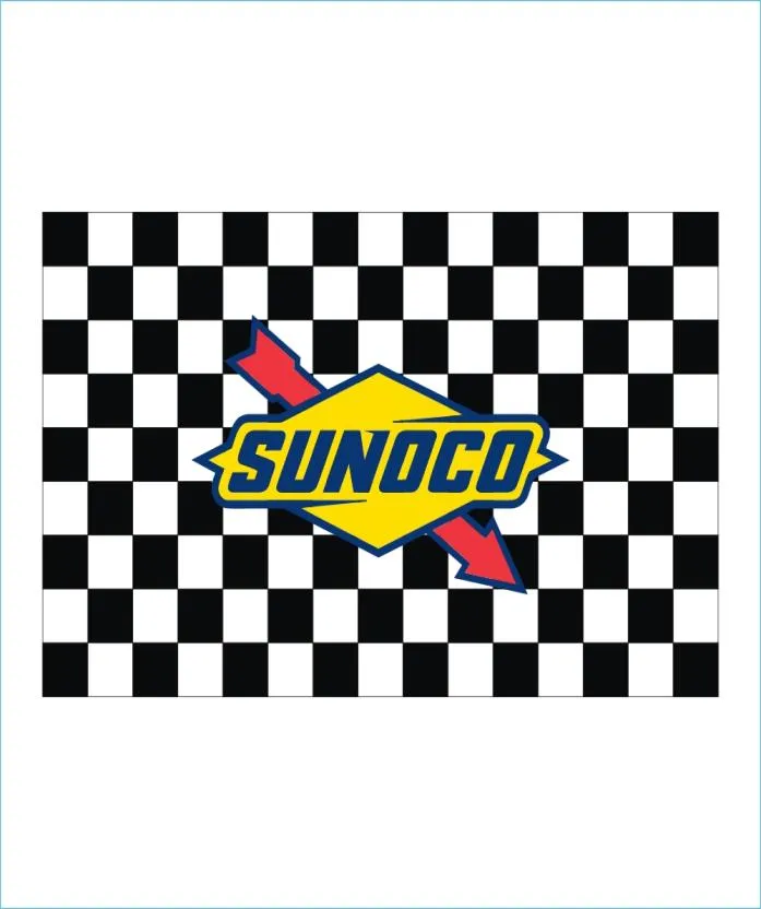 Пользовательская цифровая печати 3x5ft Flags Race Racing Mahwah Sunoco Cup серии Cakeed Flag Banner для игры и украшения 2555791