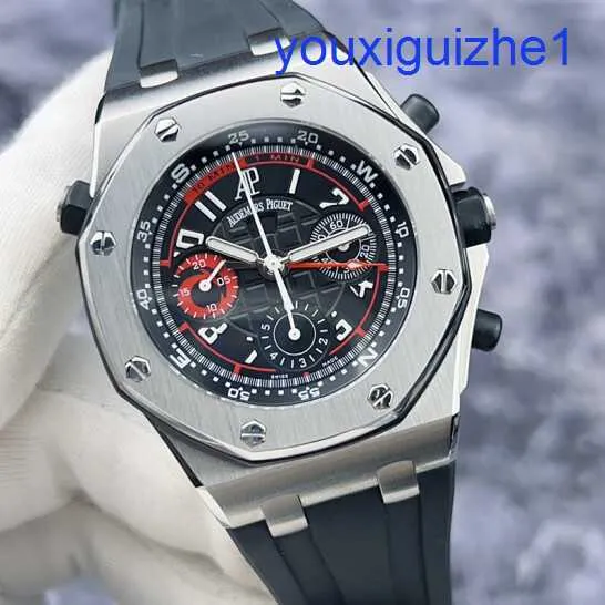 Fancy AP Wrist Watch Royal Oak Offshore 26040st Copa America Sailing Grand Prix Limited Edition Précision Steel Automatic Mechanical Mens Watch 44mm