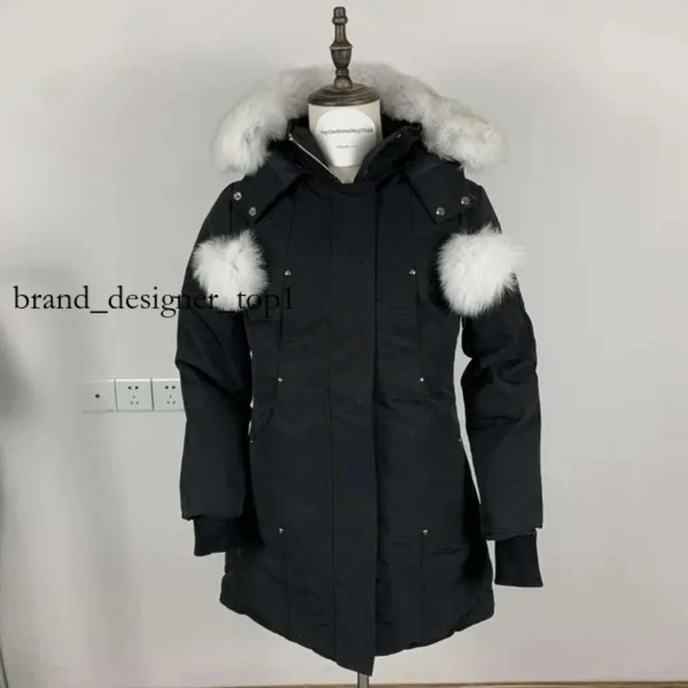 Czy projektanta marki mężczyźni zimowi kanada w dół kurtka na zewnątrz płaszcze płaszcze w wiatroodporne płaszcze wodoodporne wodoodporne puffer puffer grube colla prawdziwe wilk futr mooss 8407