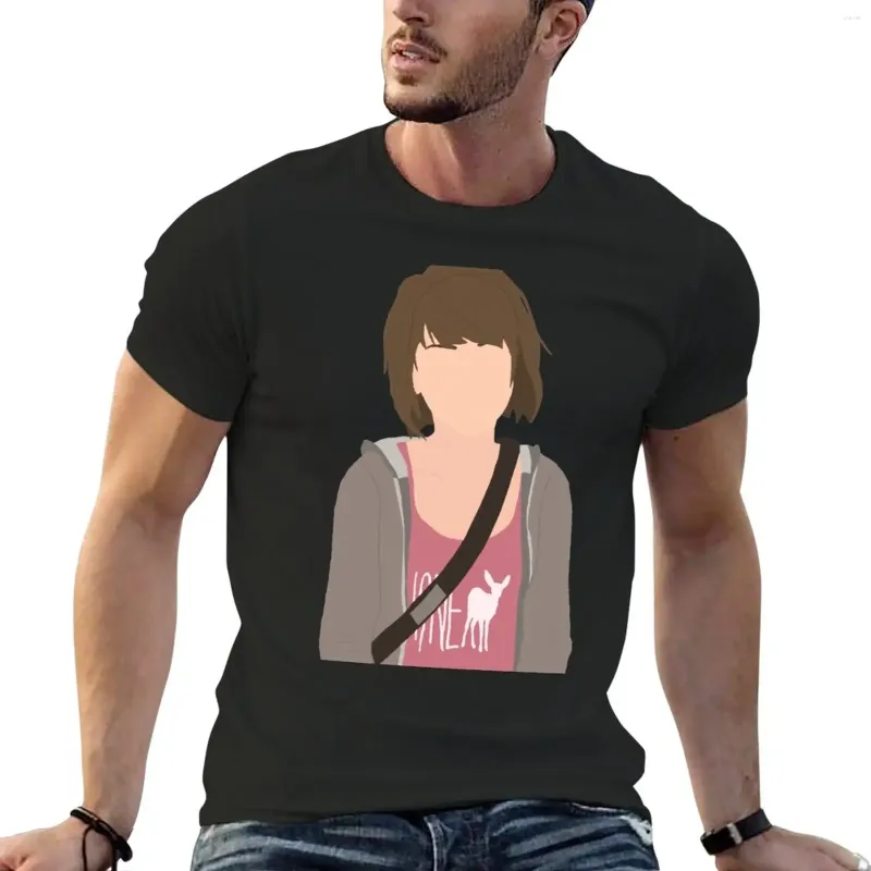 Męskie Polos Life Is Strange Max Caulfield Stake T-Shirt Summer Top Hippie Ubranie ubrania