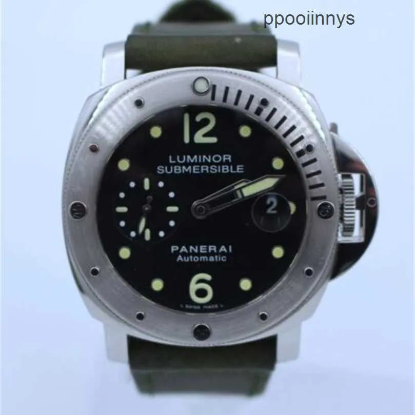 Szwajcarskie zegarki luksusowe męskie panerei luminors marina zegarek nurkowanie 44 mm automatyczny stal męski zegarek 24 jest dostępny do sprzedaży el7i