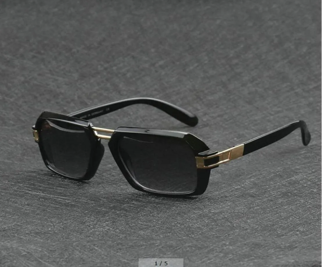 mode zonnebril van hoge kwaliteit grote frame metalen zonnebril rap hiphop -stijl zonnebril2804614