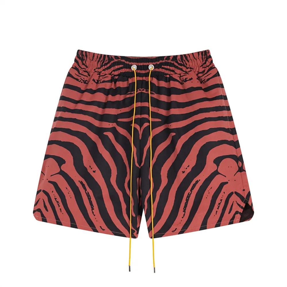 Mężczyźni projektant mody wodoodporny tkanina Summer Men Shorts Marka odzieży nylonowe spodnie na plażę na plażę pływacką Krótki m-3xl A5