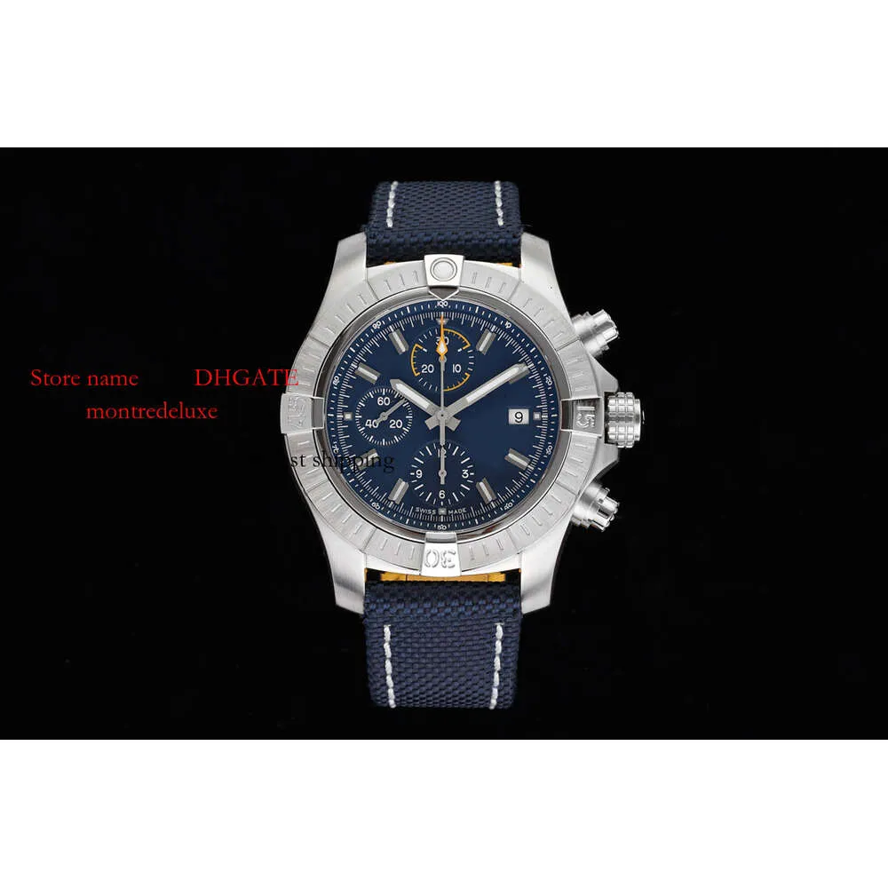 BLS Mechanical for Mens Watch Man Ceramic Watches Automatisch B01 Watch 7750 45mm roestvrije bezelchronograaf superclone ontwerpers 425 Montredeluxe