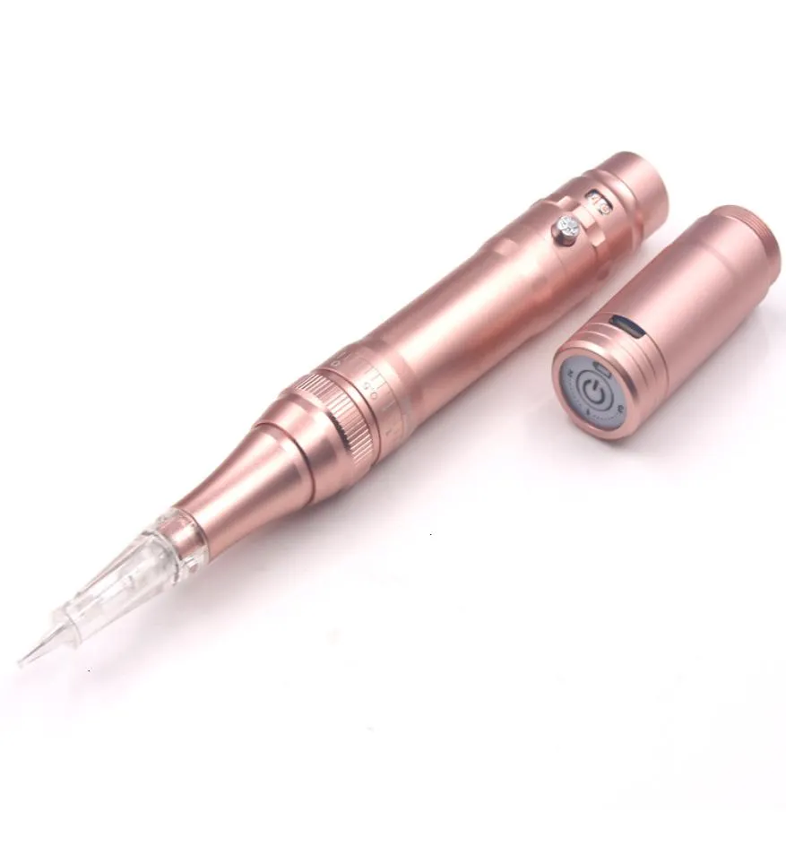 1pcs Pmu Semi Wireless Tattoo Pen Microblading Pigment Permanent Makeup Lip Eyebrows Tattoo Machine T1910301142976