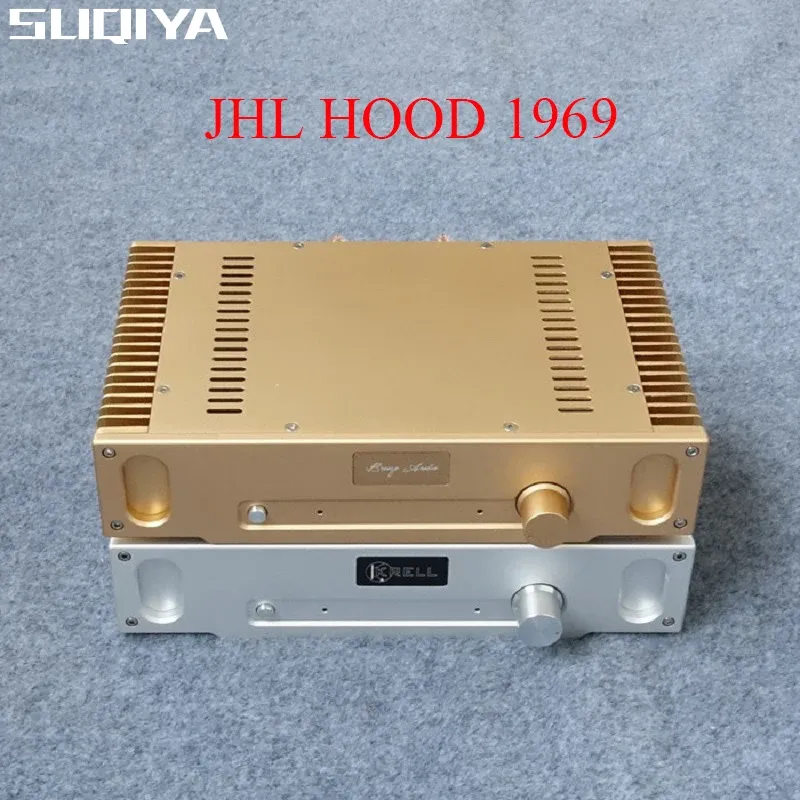 Förstärkare Suqiyaudio Class A Hood 1969 Ljudkraft Förstärkare 15W+15W HI FI -förstärkare JLH 1969