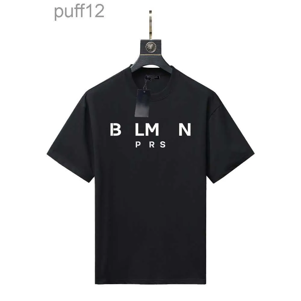 Мужская дизайнерская группа T Рубашки мода черная белая коротка с коротким рукавом роскошные буквы