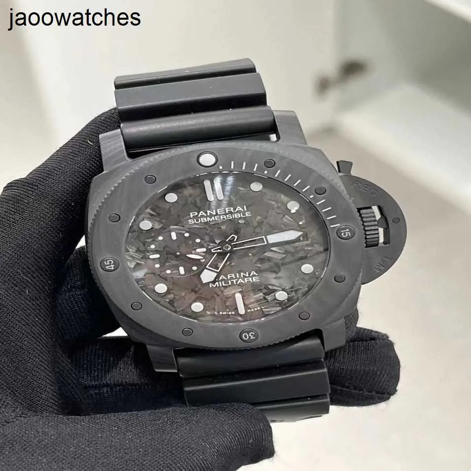 DHgate Panerai Luminor Watch Limited Edition Automatic Dive Watch with Carbon Fiber 47mm Set of 1 Watches