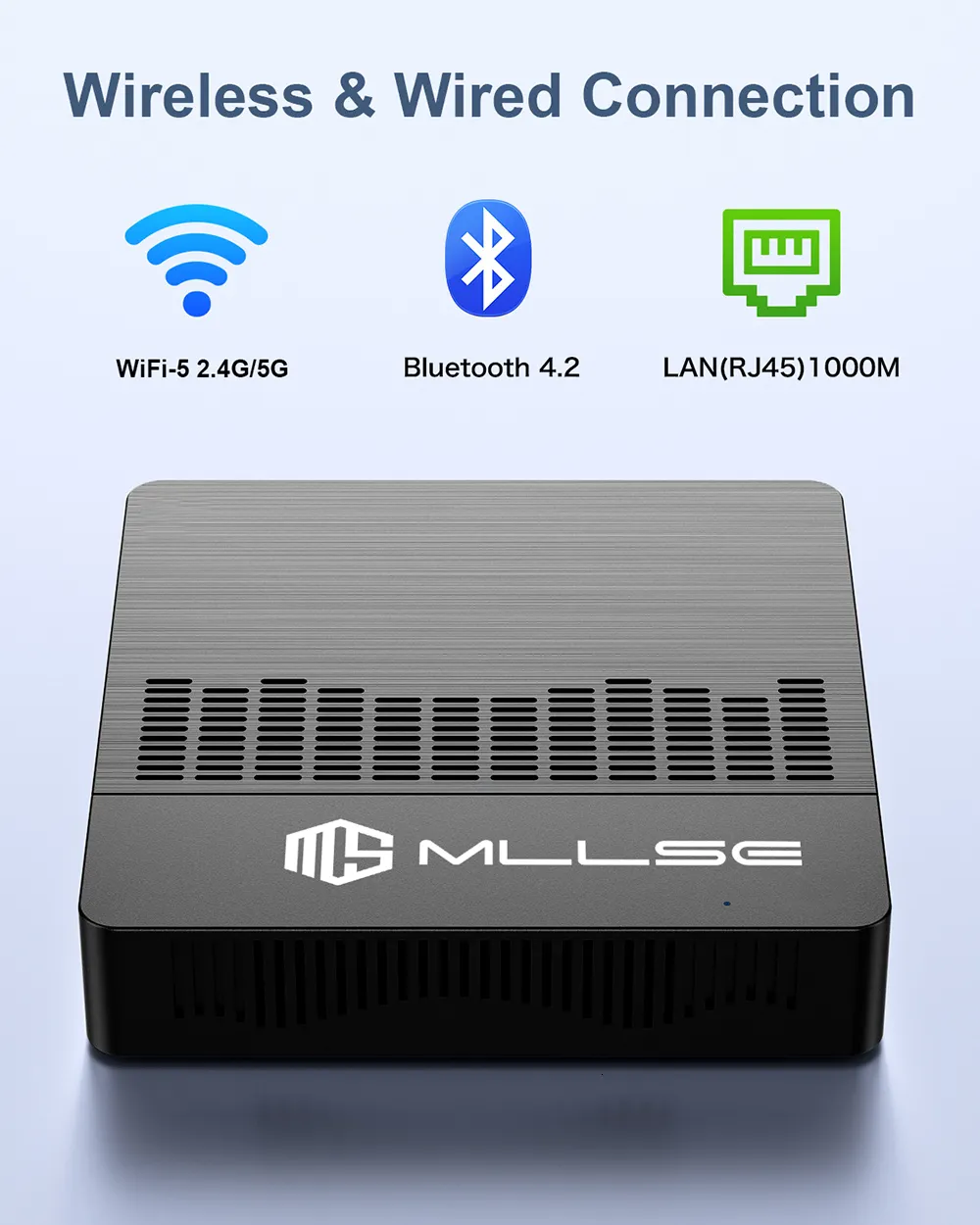 MLLSE Mini PC M2 Air Intel Gemini Lake N4000 Windows From 79,14