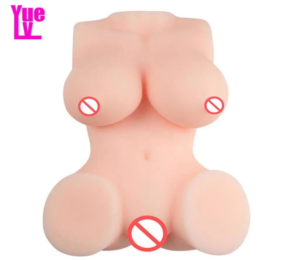 Yuelv Male Masturbator Sex Doll för män med bröst och Pussy Virgin Big Ass med konstgjord vagina anal onani vuxen sex till5875965