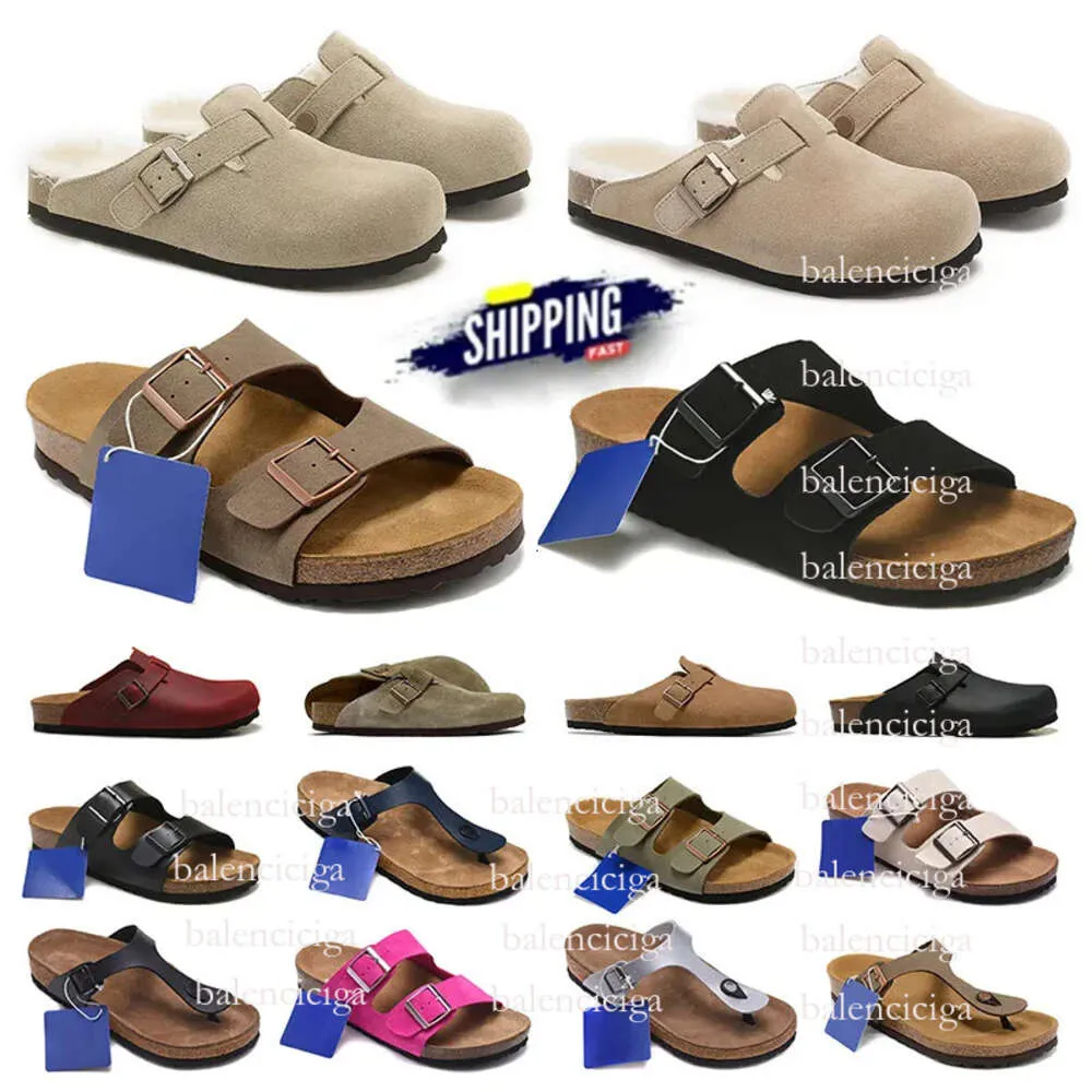 Bostonlar Clogs Birkinstock Designer Slaytlar Platform Terlik Terlik Oda Evi Kadın Erkekler Berkinstock Ayakkabı Slayt Favori Sandallar Berkin Stok Kadın Favori Sliders