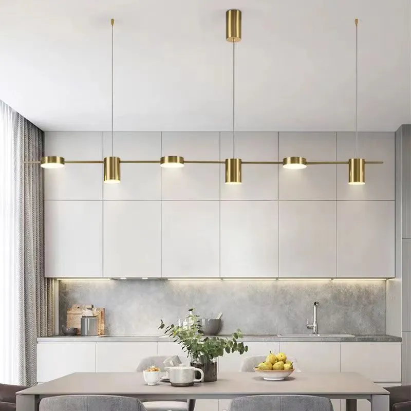 Moderne LED -Wohnzimmer Kronleuchter Esstisch Deckenleuchter küche Hängende Leuchte dimmbare Innenbeleuchtung Lampe