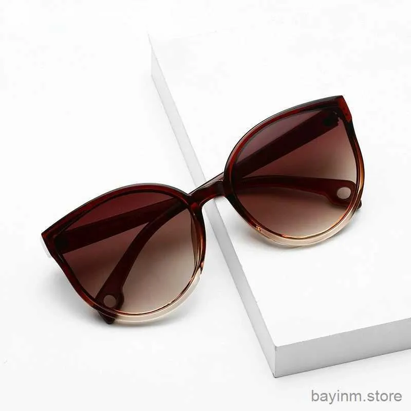 Sunglasses MAYTEN Sunglasses Cat Eye Women Men Sun Glasses Eyewear Eyeglasses Plastic Frame Clear Lens UV400 Shade Fashion Driving New