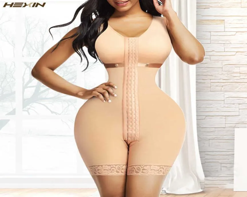 Esina full body shaper fajas colombianas post liposuction cingola corsetto sollevatore slittamento sminuzzante di controllo della pancia di pancia 2452579