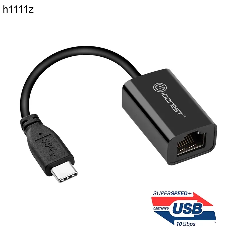 Карты USB 3.1 USB C Ethernet Adapter 2,5 ГБ сетевой карты 2500 Мбит / с RJ45 для типа C LAN Adapter A RJ45 Dongle Realtek RTL8156B Чип для ПК