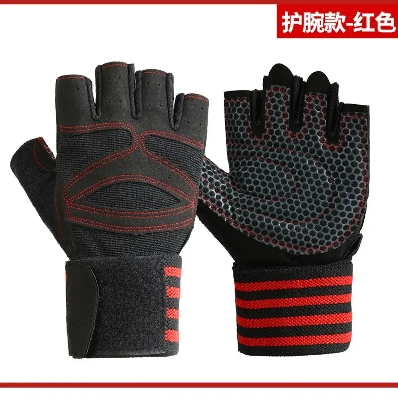 new 2024 Gym Gloves Fitness Weightlifting Gloves Bodybuilding Training Sports Workout Cycling Sports Workout Gloves Men's Women's1. for