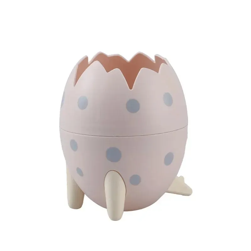 Créatif Dinosaur Egg Forme Holder Solder Office Office Organisateur de bureau Kawaii Makeup Brush Organisateur de bureau mignon de bureau de bureau