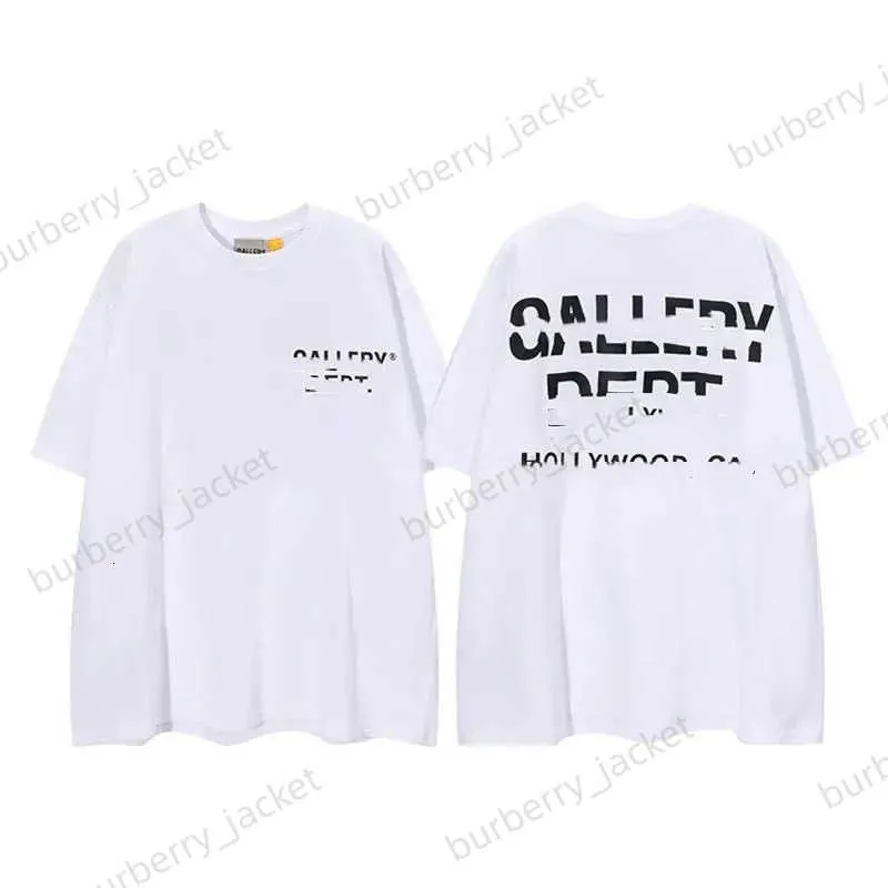 2024 Galleryss Mens t Shirts Dames T-shirts T-shirts Designer Cottons Deptshirt Tops Casual Shirt Polos Kleding Mode Kleding Graphic T-stukken A7