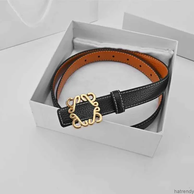 Luxury Designer Belts High Quality Genuine Leather Belt Reversible Girdle Width 2.5cm Unisex Trendy Waistbands Golden Alloy Smooth Buckle Cintura 24 Sbg2