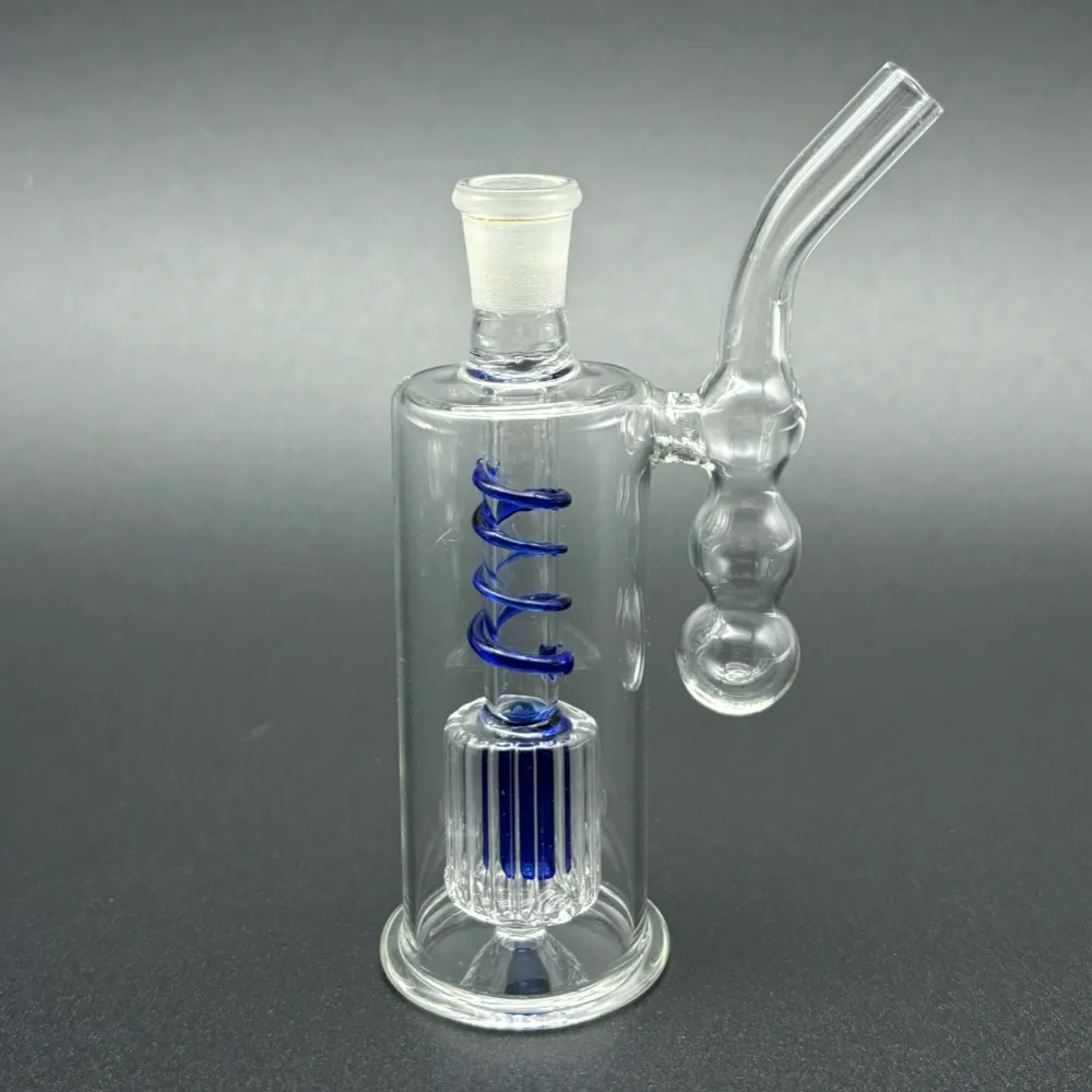 Mini Glassölbrenner Bong Handel Rohr Wasser Rohre DAB Rig Pyrex Kopfglas Shisha zum Rauchen mit Ölbrennerrohrschlauch