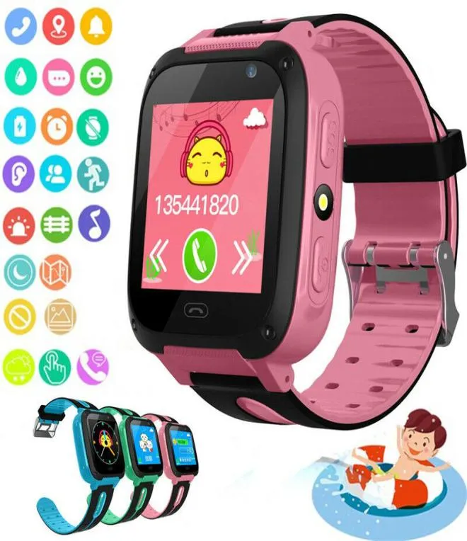 Q9 SAMRT Watch for Kids Tracker Watch LBS Location Camera 144Quot TOuchscreen Supporto Android IOS Child Smartwatch8526850