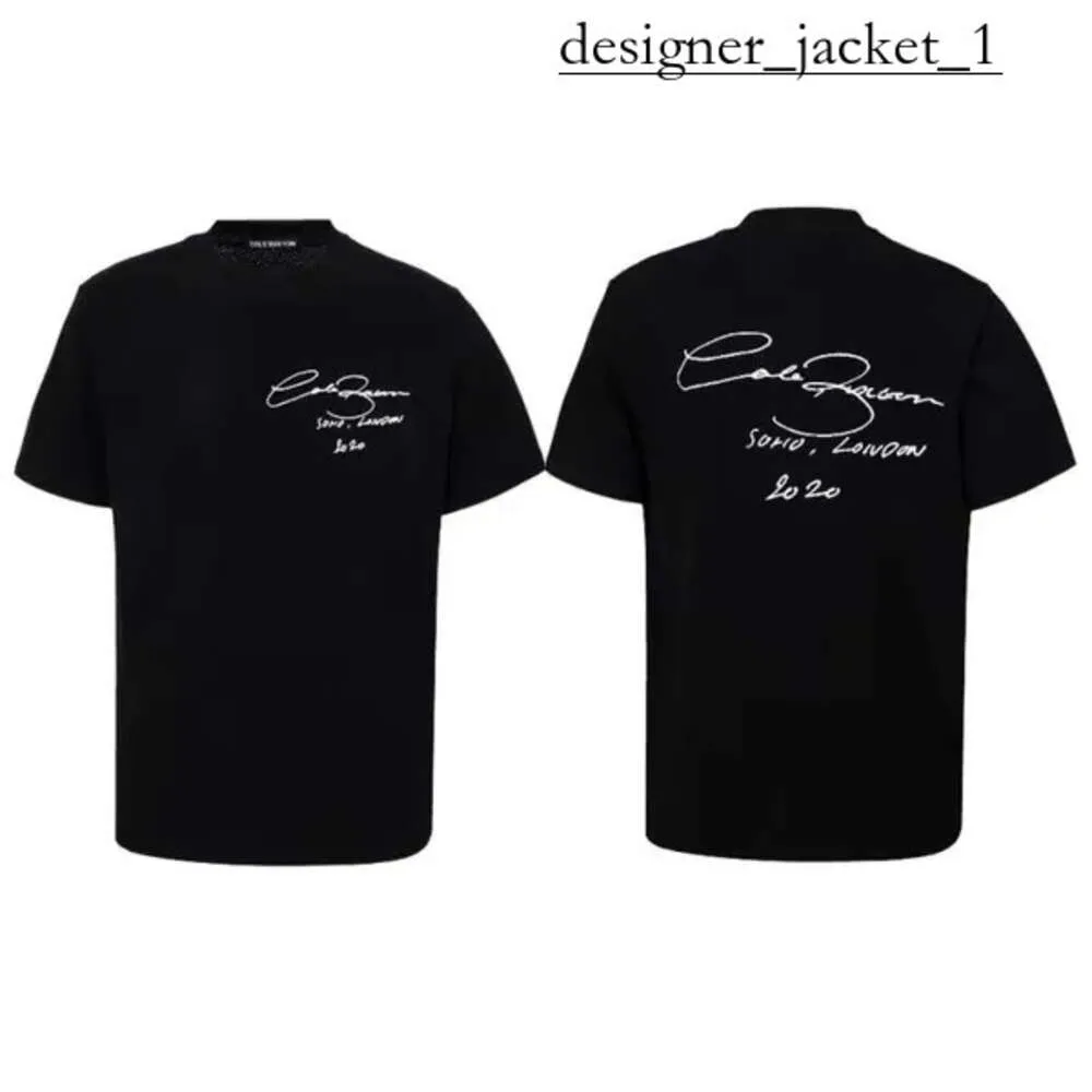 Cole Buxton Luxury Designer T-shirt Men's T-shirts Summer Summer et Soft Cole Short à manches Sweatshirt imprimé Womens Casual Cole Buxton T-shirt 4986
