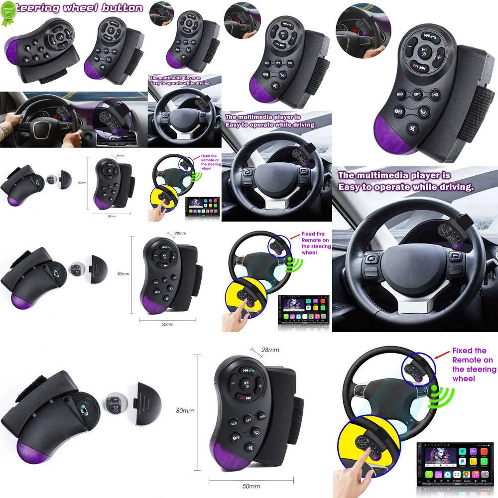 Dvd Player Universal Car Steering Wheel Remote Control Car
