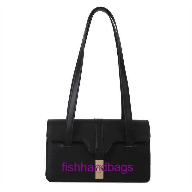 Designer Selinss Tote Tassen voor vrouwen Online winkel Solid onderarm tas Dames zomer Nieuw modieus klein vierkante schouderfilming met origineel logo injv