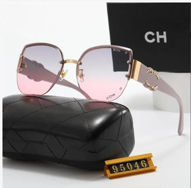 Top luxury Sunglasses Polarizing lens designer womens Mens Goggle senior Eyewear For Women eyeglasses frame Vintage Metal chrome glasses September classmate