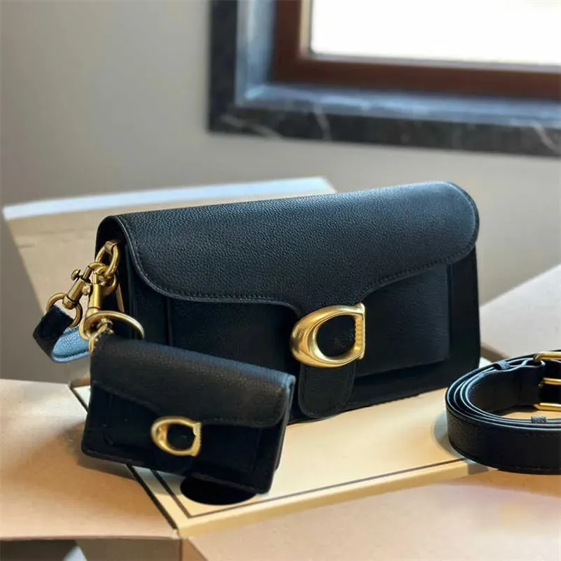 Designer Cross Lod Bag Taby-Bag Frauen Leder Handtasche Klassische Messenger-Umhängetaschen mit kleiner Geldbörse Tasche