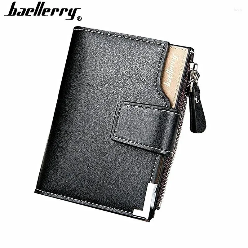 Cüzdan yüksek kaliteli erkekler deri kısa cüzdan debriyaj markası tasarımı erkek para çantası para çantası carteira maskulina