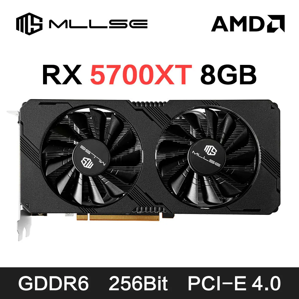 MLLSE AMD RX 5700 XT 8GB Graphics Card GDDR6 256Bit From 163,98