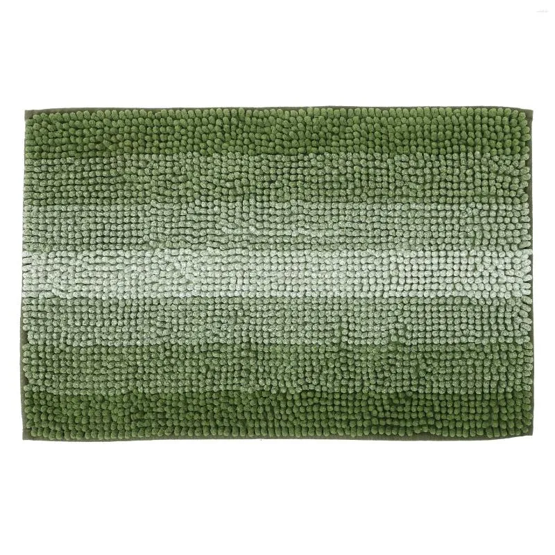 Bath Mats Non-slip Mat Bathroom Pad Shower Decorate Rugs For Floor Tub Chenille Microfiber