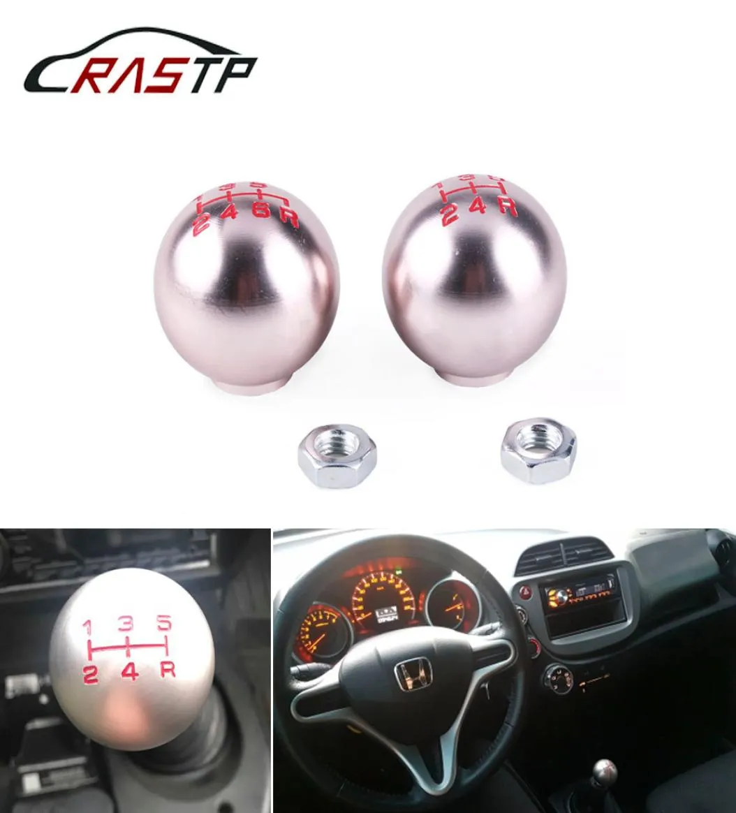 Rastpuniversal Alüminyum Top Manuel Dişli Vites Knob 56 Hız M10x15 Honda Civic Odyssey Accord RSSFN0521594961