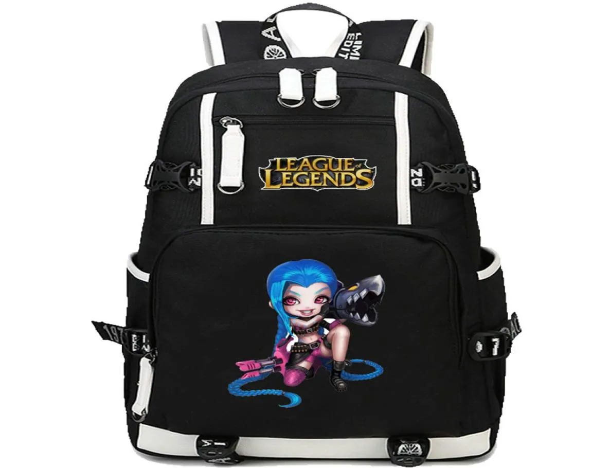 Jinx Backpack Cool Lolita Daypack Good Game Schoolbag Leisure Rucksack Sport School Tas Outdoor Day Pack7410145