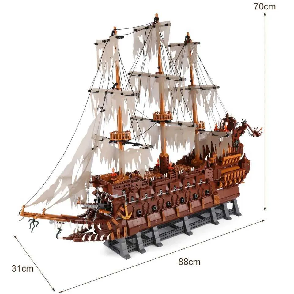 Flying Dutchman Ship Blocks: A Display Model Guide