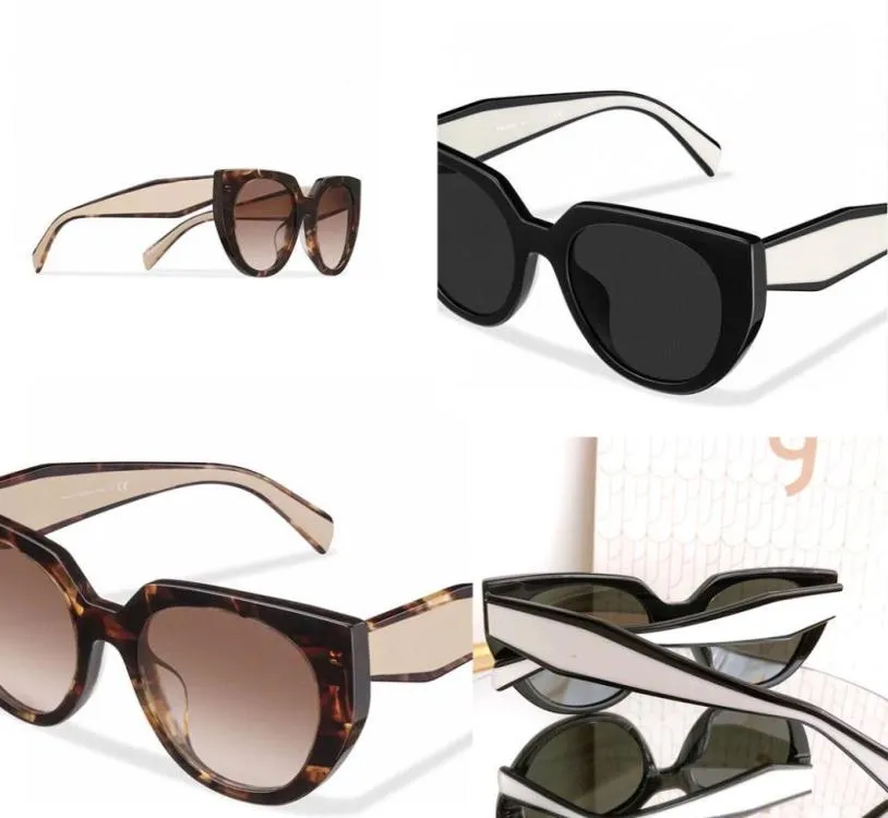 SPR14W Fashion Sunglasses Classic Double Roue Couleur de roue assortie Retro Plate Full Crame Mentes UV400 Lens Femelle Designer Sungl5628778