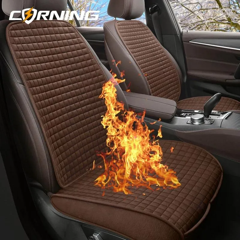 Car Seat Covers Cover Breathable Warm Plush For Vehicles Cushion Universal Ultra-Soft Chair Protection Pad Interior Accessories