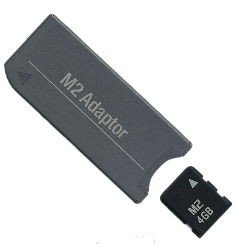 Cartes nouvelles !!!Carte mémoire M2 8 Go 4 Go Micro Carte Mémoire de carte + M2 à Memory Stick MS Pro Duo PSP Adaptateur