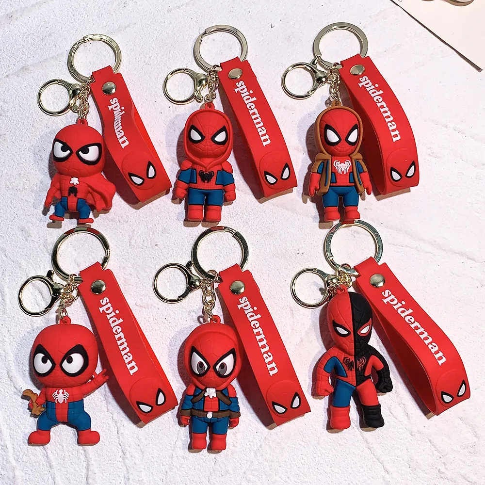 Décompression Toy Cross-Dressing Spider Characon Doll Keychain Car Lonyard Book Bag ACCESSOIRES COURTES MODÈLES SMELUS CODE