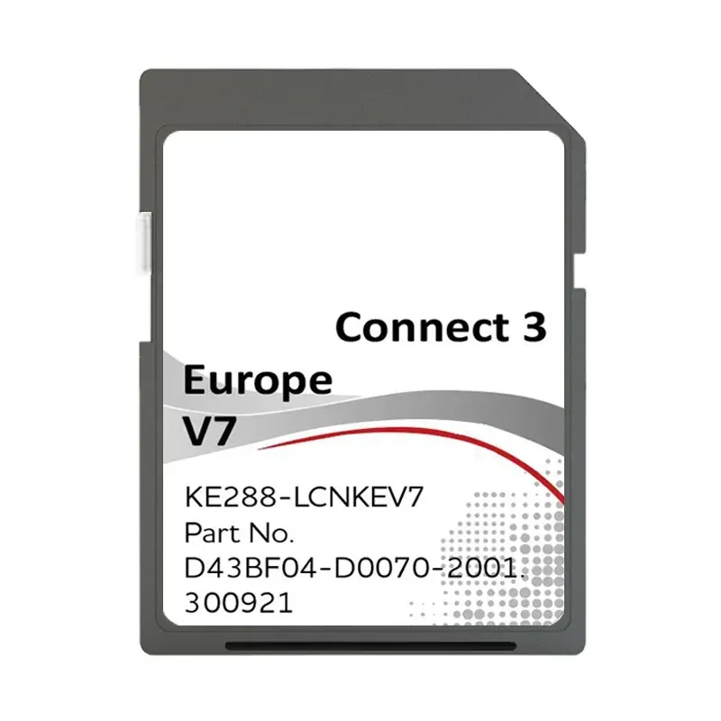 カード無料送料無料Connect 3 V7 2022 SAT NAV MAP LCN 3 SD CARD JUKE QASHQAI BRIND NEW