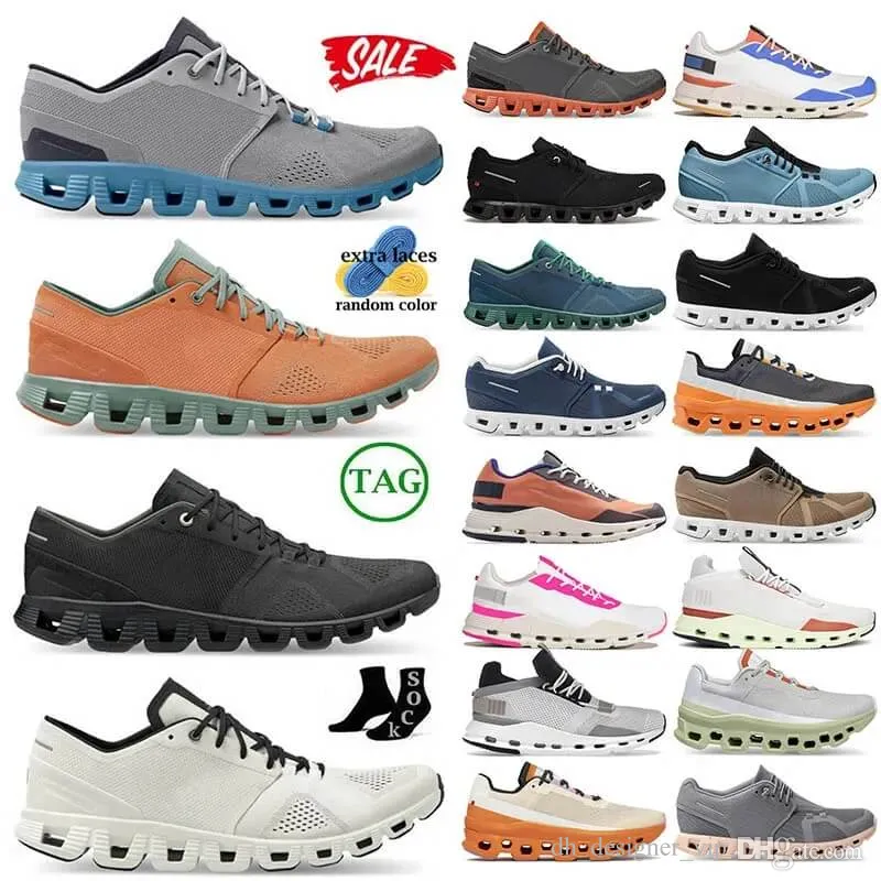 2024 Cloud x 1 Shift for Men Femmes Clouds Cloudmonster Cloudnovas x 3 Shift Woman Cloud 5 Walking Outdoor Shoes Taille Eur 36-45 Breathable Light