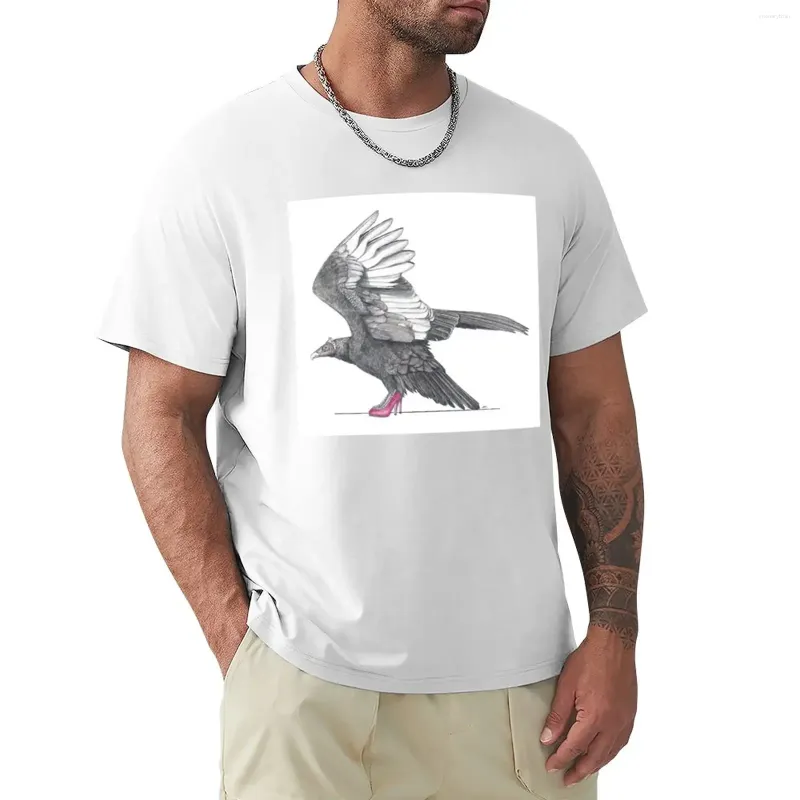 Męski Polos Turkey Vulture in Princess Buty T-Shirt Sports Fani Bluzka Slim Fit T dla mężczyzn