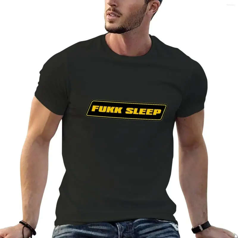 Camiseta de sueño de Polos Fukk para hombres Moda coreana Blacks Tamisetas de gran tamaño para hombres