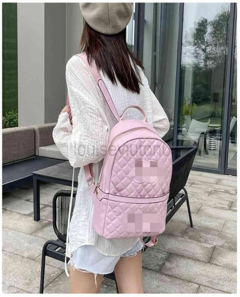 Designer Leder El Bag Herren Frau Neue Trend bestickter Faden Rucksack Vielseitige Mode große Kapazität PU -Reise Schulter 3176343