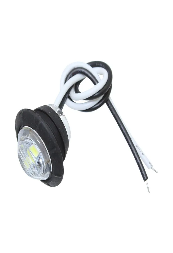 10pcs 12V LKW Auto Seitenleuchte Lampe 3 LED -Anzeige Drehung der Heckbremse für Anhänger -Traktorbus Lastry2980444